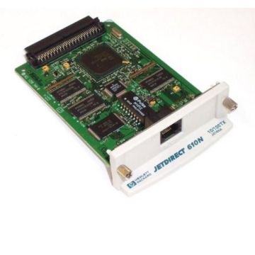  HP J4169A JetDirect 610N Netzwerkkarte für alle Geräte mit EIO Steckplatz, J4169A, by HP